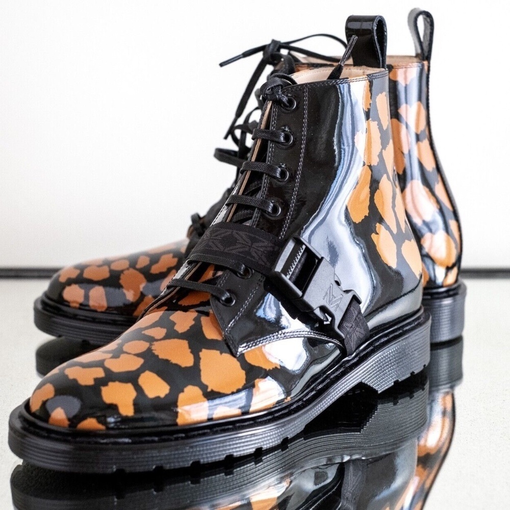 Marcell Von Berlin Combat Women Boots Size 37/US 6 New - Picture 2 of 11